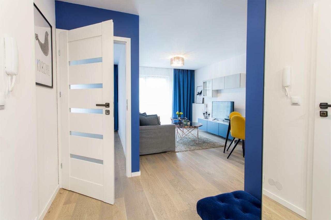 Blue Apartment Krakow Luaran gambar